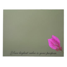 Bougainvillea Inspirierendes Zweckzitat