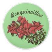 Bougainvillea Keramik Knob Keramikknauf (Vorderseite)