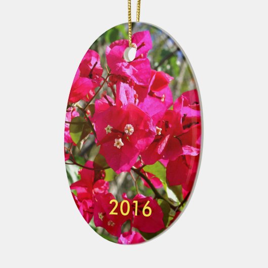 Bougainvillea Keramik Ornament (Links)