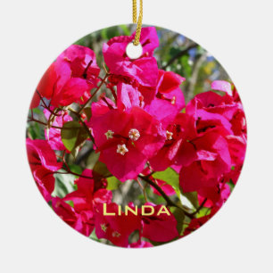 Bougainvillea Keramik Ornament