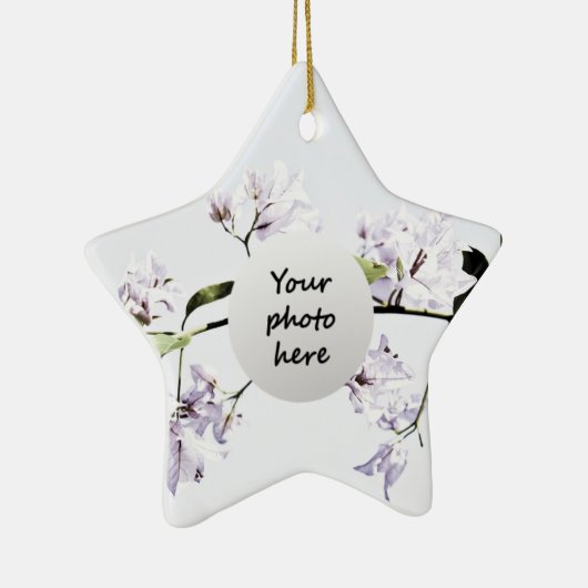 Bougainvillea Keramikornament (Rechts)