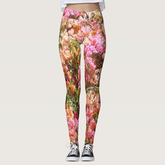 Bougainvillea Legging Leggings (Vorderseite)