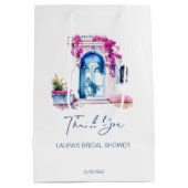 Bougainvillea mediterranes Brautparty Mittlere Geschenktüte (Rückseite)