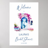 Bougainvillea mediterranes Brautparty Poster (Vorne)