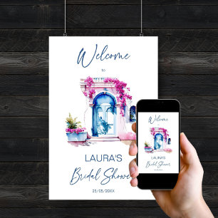 Bougainvillea mediterranes Brautparty Poster