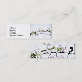 Bougainvillea Mini Visitenkarte (Vorne/Hinten)