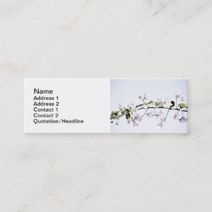 Bougainvillea Mini Visitenkarte