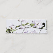 Bougainvillea Mini Visitenkarte (Rückseite)