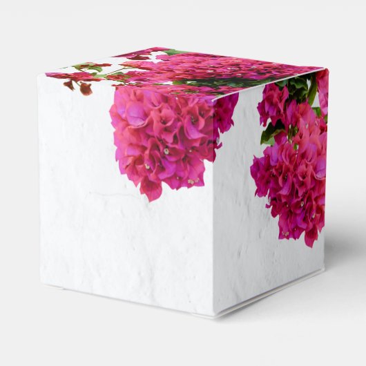 Bougainvillea Mittelmeer Griechische Insel Wedding Geschenkschachtel (Rückseite)