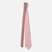 Bougainvillea Neck Tie Krawatte (Rückseite)