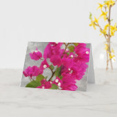 Bougainvillea Note Cards Karte (Gelbe Blume)