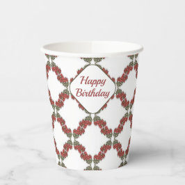 Bougainvillea Paper Cups Pappbecher