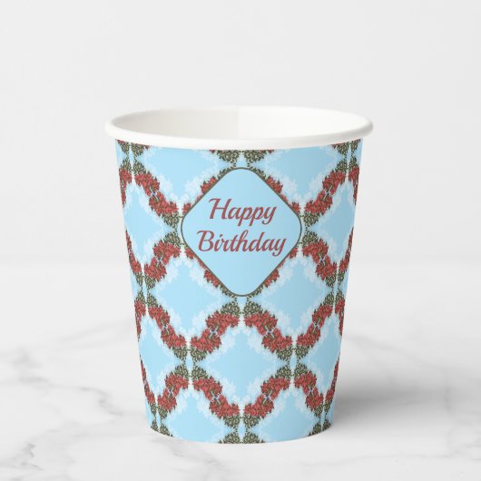 Bougainvillea Paper Cups Pappbecher (Links)