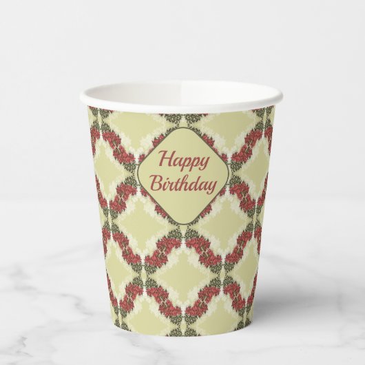 Bougainvillea Paper Cups Pappbecher (Links)