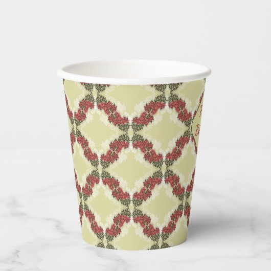 Bougainvillea Paper Cups Pappbecher (Vorderseite)