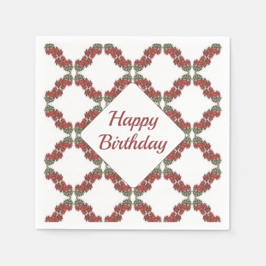 Bougainvillea Paper Napkins Serviette (Vorderseite)