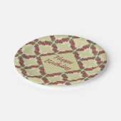 Bougainvillea Paper Tellers Pappteller (Schrägansicht)