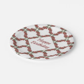 Bougainvillea Paper Tellers Pappteller (Schrägansicht)