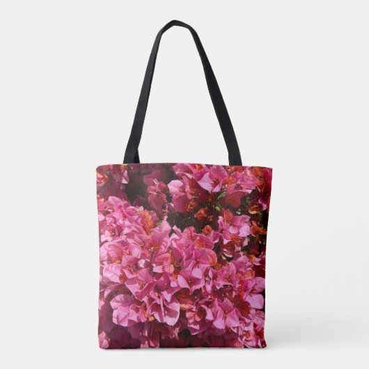 Bougainvillea Pink Tropical Vining Shrub Foto Tasche (Rückseite)
