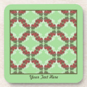 Bougainvillea Plastic Untersetzer (Vorderseite)