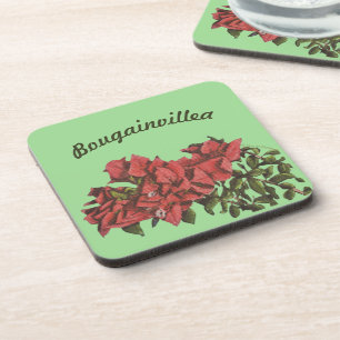 Bougainvillea Plastic Untersetzer