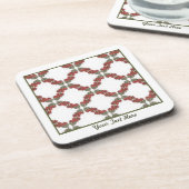 Bougainvillea Plastic Untersetzer (Linke Seite)