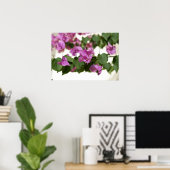 Bougainvillea Poster (Heimbüro)