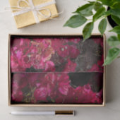 Bougainvillea Red Tropical Vining Shrub Foto Seidenpapier (Geschenk)