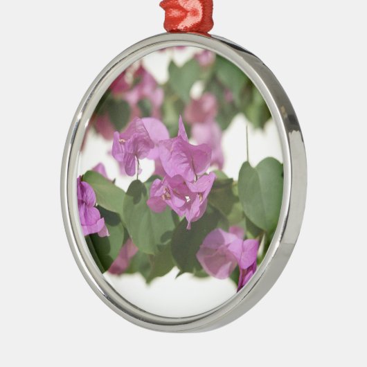 Bougainvillea Silbernes Ornament (Links)