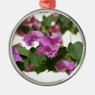 Bougainvillea Silbernes Ornament