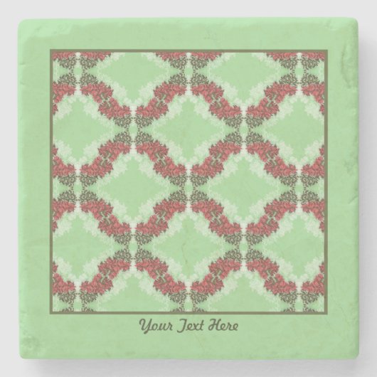 Bougainvillea Stone Untersetzer (Vorderseite)