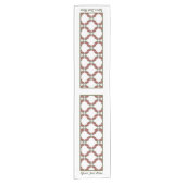 Bougainvillea Table Runner Kurzer Tischläufer (Vorderseite)