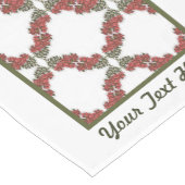 Bougainvillea Table Runner Kurzer Tischläufer (Ecke)