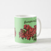Bougainvillea-Tasse Kaffeetasse (VorderseiteRechts)