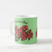 Bougainvillea-Tasse Kaffeetasse (Vorderseite Links)