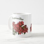 Bougainvillea-Tasse Kaffeetasse (Vorderseite Links)