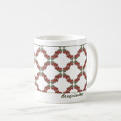 Bougainvillea-Tasse Kaffeetasse (VorderseiteRechts)