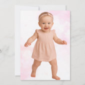 Bougainvillea Tropical Wildblume Dusche Geburtstag Einladung (Rückseite)