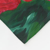 Bougainvilleas - eine Ode an die Natur, Blanket Fleecedecke (Ecke)