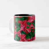 Bougainvilleas - eine Ode an Natur, Tasse (Vorderseite Links)