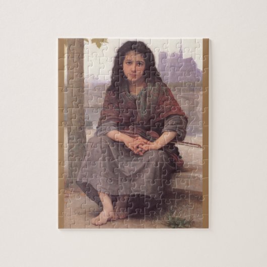 BOUGEREAU BOHEMISCH GIRL JIGSAW PUZZLE (Vertikal)