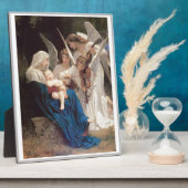 Bougereau Jungfrau mit Angels Christliche Kunst Fotoplatte (Seite)