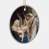 Bougereau und Botticelli Mary Jesus and Angels Keramik Ornament (Rechts)