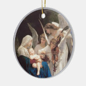 Bougereau und Botticelli Mary Jesus and Angels Keramik Ornament (Links)