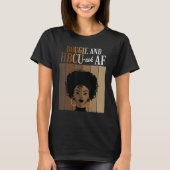 Bougie And HBCU-ish AF Historical Black Colleges A T-Shirt (Vorderseite)