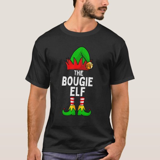 Bougie Elf Matching Familie Weihnachten T-Shirt (Vorderseite)