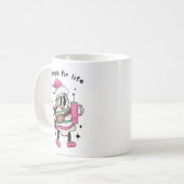Bougie Fir Life, Boujee Weihnachtsbaum, Weihnachts Kaffeetasse (Vorderseite Links)