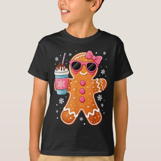 Bougie Gingerbread Hot Chocolate Cocoa Women Girl T-Shirt (Vorderseite)