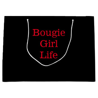 Bougie Girl Life Geschenktasche Große Geschenktüte