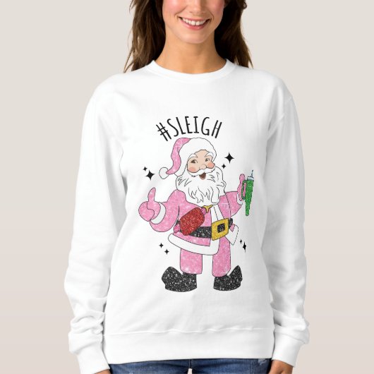 Bougie Santa Xmas Sweatshirt (Vorderseite)